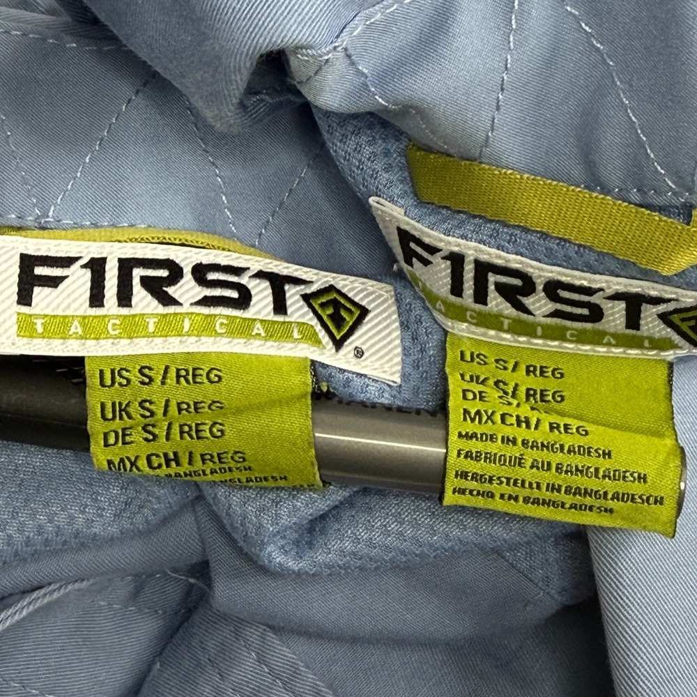 First Tactical Cotton Station Short Sleeve Shirts Mens S Zipper Utility 112008 - Picture 2 of 13